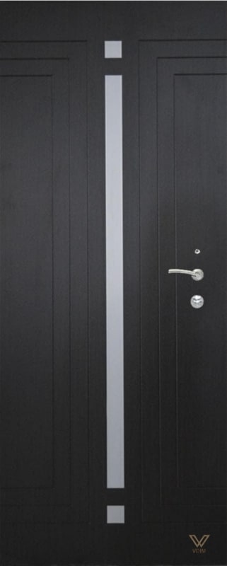 Двери бронированные с молдингом