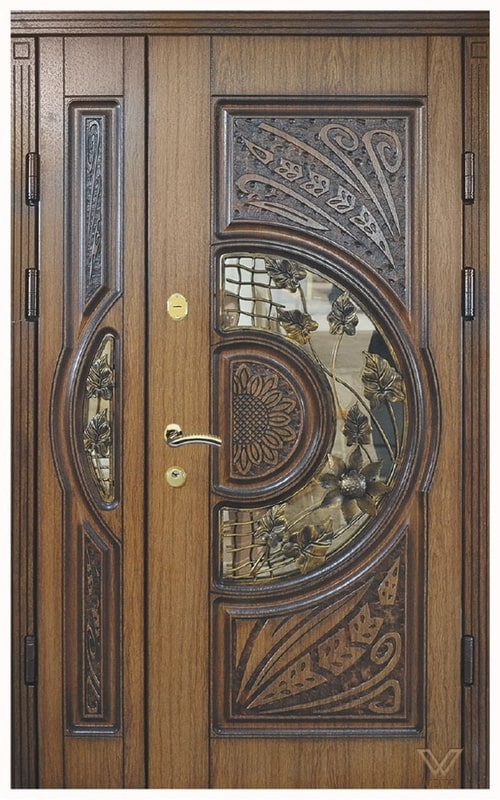 Двери входные, двуполые