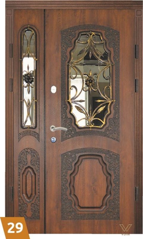 Двері вхідні, двополі