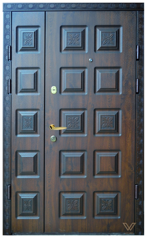 Двери двуполые, глухие