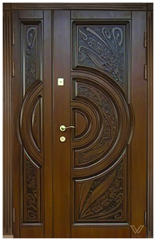 Двери входные, двуполые, "глухие"