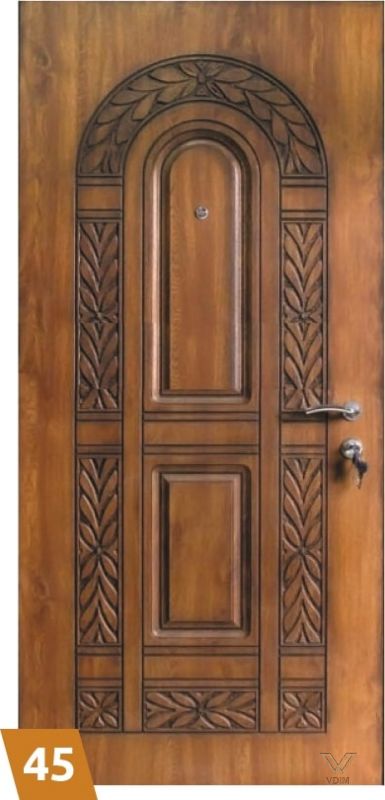 Двері вхідні, однополі, "глухі"