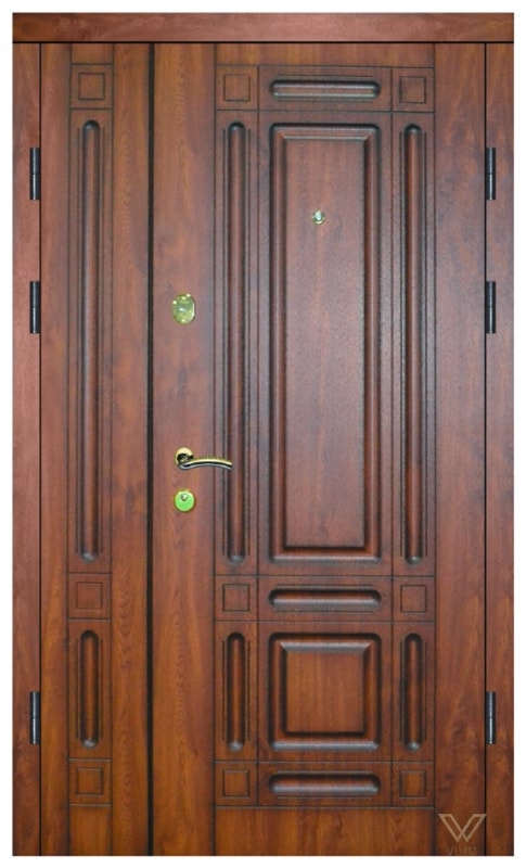 Двери входные, двуполые, "глухие"