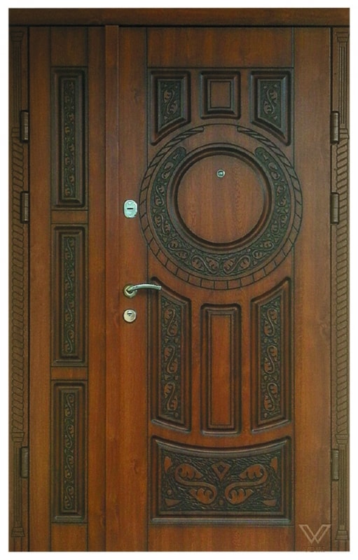 Двери входные, двуполые, "глухие"