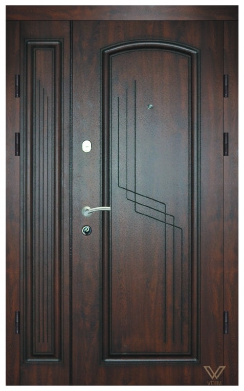 Двери входные, двуполые, "глухие"