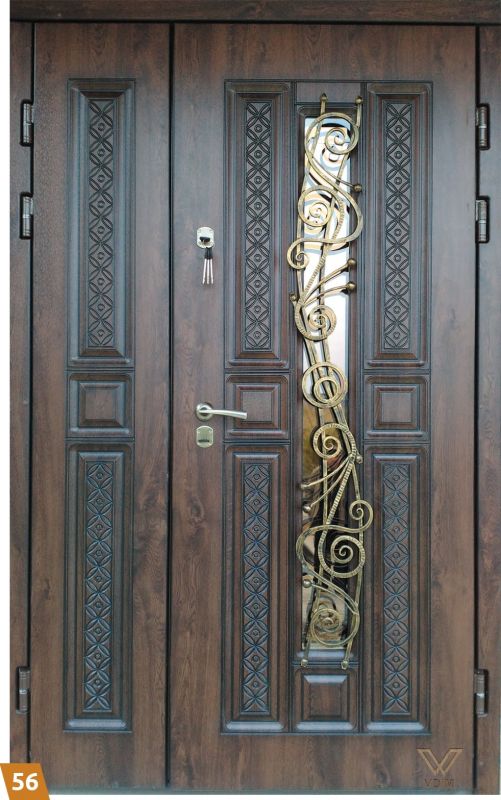 Двери входные, двуполые