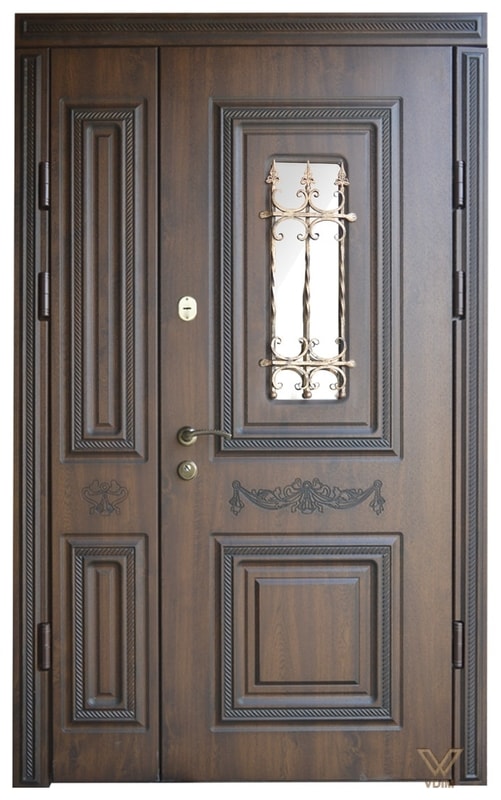 Двери входные двуполые