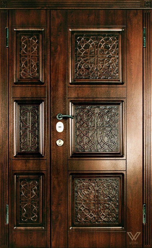 Двери входные, двуполые " глухие"