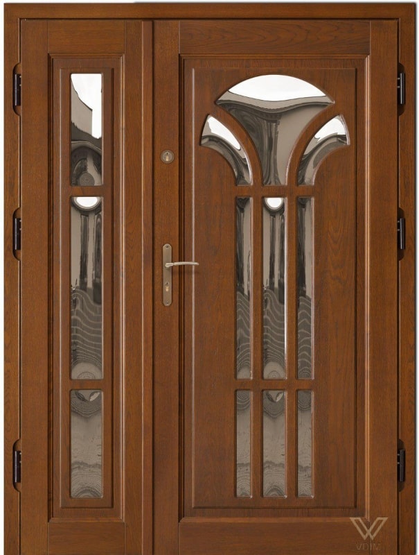 Входные двери с стеклопакетом