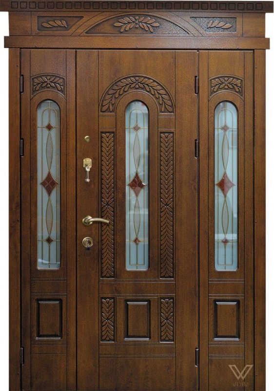 Двері вхідні, двополі